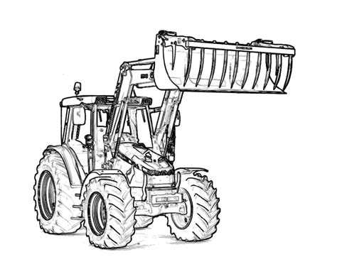 Tractor Coloring Pages For Boys Tractor Coloring Pages Coloring