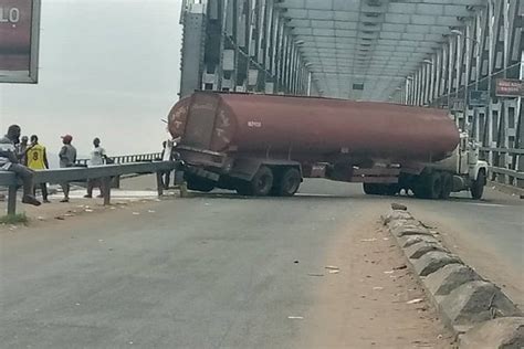 Breaking News Tension As Petrol Tanker Spills Content At Niger Bridge