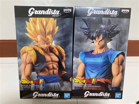 Grandista GOGETA And Son GOKU Dragonball Bandai Banpresto Dragon Ball