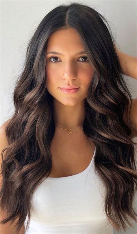 50 Brunette Brown Hair Colours Hairstyles Dimensional Brunette