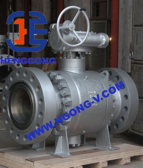 API DIN JIS High Pressure Trunnion A105 CF8 CF8m Anti Static 900lb