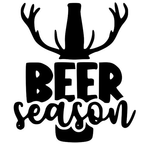 Beer Season Decal — Rustic Chalk Decor