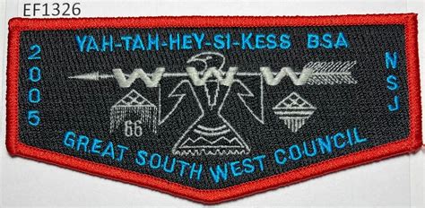 Boy Scout Oa Yah Tah Hey Si Kess Lodge Flap National Jamboree