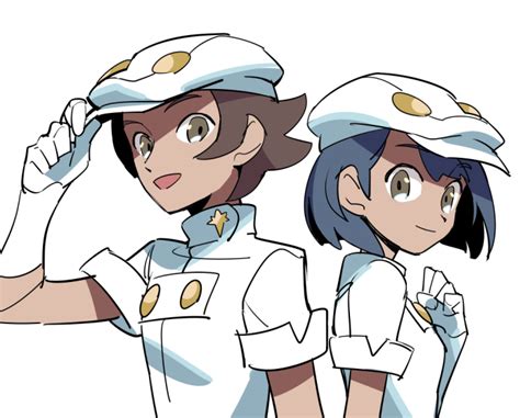 Aether Foundation Employee Pokemon And 1 More Drawn By Momoji