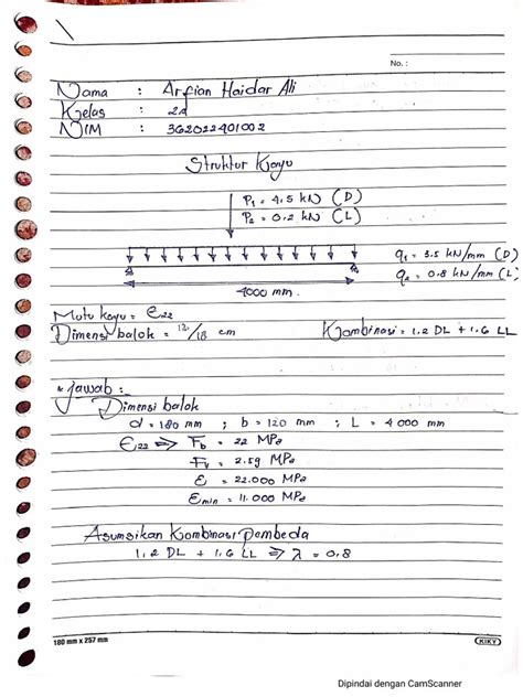 Contoh Soal Struktur Kayu Pdf