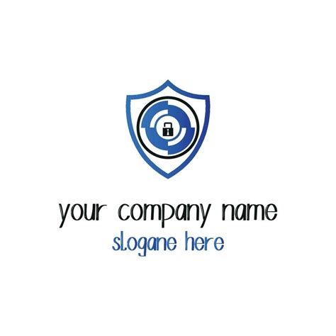 Security logo design. 23171487 Vector Art at Vecteezy