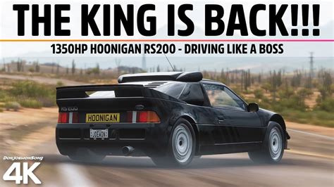 Forza Horizon 5 The King Is Back 1350hp Hoonigan Rs200 Driving