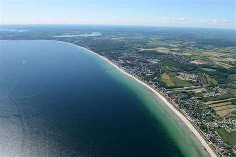 Luftaufnahme Scharbeutz Meeres K Ste Der Ostsee In Scharbeutz Im