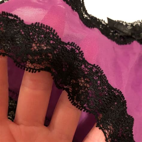 Dreamgirl Intimates Sleepwear Adorable Soft Bandeu Mesh Lace Lingerie Set Poshmark