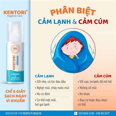 Cảm lạnh và Cảm cúm ở trẻ em - KENTEK PHARMA JSC