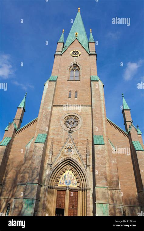 Famous cathedral of Linkoping, Sweden Stock Photo - Alamy