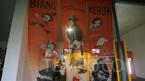 Mengenang Benyamin Sueb Lewat Pameran Biang Kerok Tempo Co