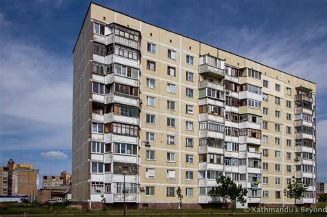 Chernihiv Quarter in Slavutych, Ukraine | Soviet architecture