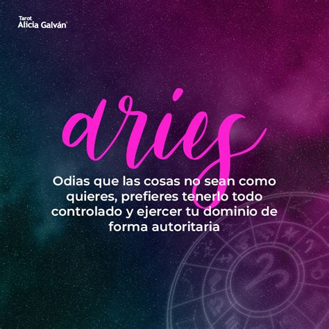 Aries Horóscopo Semanal Alicia Galván Signos Del Zodiaco Signos