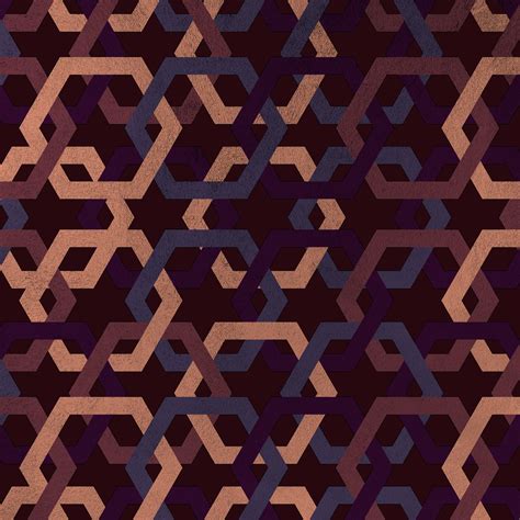 Geometric Pentagon Wallpaper - Modern & Stylish | Happywall