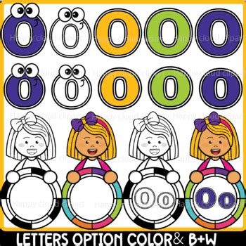 Letter O clipart MEGA set {alphabet clipart} Happy cloud clipart