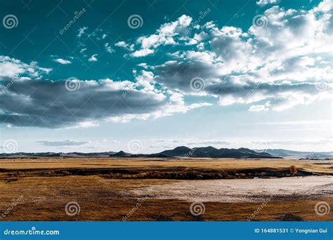 Autumn Grasslands of Inner Mongolia Stock Image - Image of golden ...