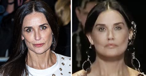 Demi Moore Joue Le Rôle Dun Mannequin Et Ses Fans Ne Cessent De Parler