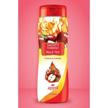 Caixa C Sabonete Intimo Ma A Hot Ml Apinil Shopee Brasil