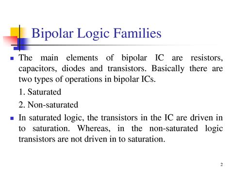 SOLUTION Digital Logic Families Studypool