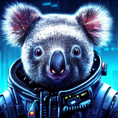 Koala Astronaut Digital Art By Julia Reed Pixels