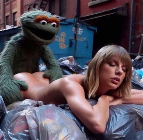 Post Ai Generated Crossover Edit Oscar The Grouch Sesame