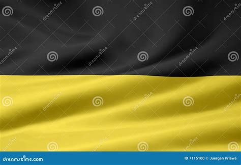 Flag of Baden Wuerttemberg stock illustration. Illustration of ...