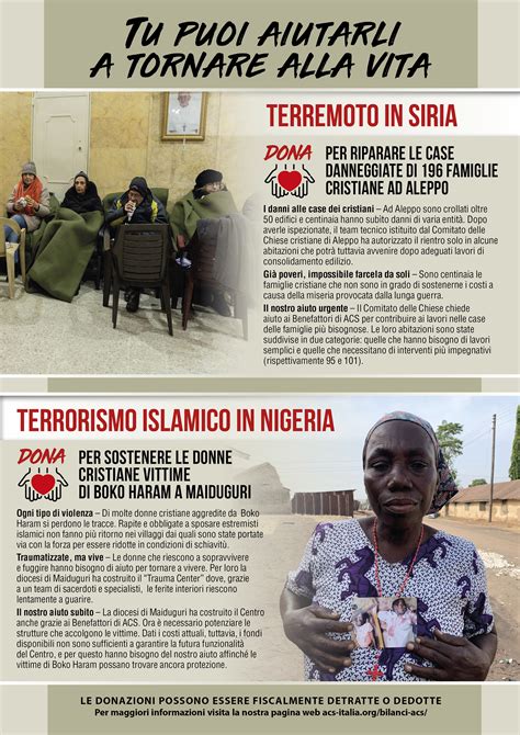 A Fianco Dei Cristiani Di Siria E Nigeria Acs Italia Aiuto Alla