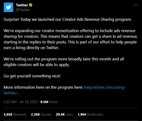 Pengguna Twitter Bisa Hasilkan Uang Lewat Program Ads Revenue Sharing