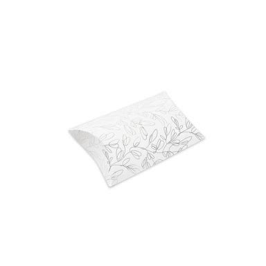 Berlingots carton blanc mat Végétal volute dorure à chaud 350g 8 x