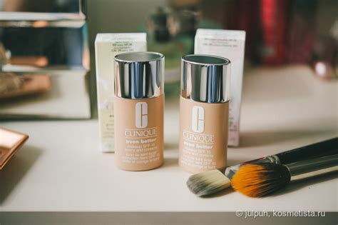 Обзор тонального крема Clinique Even Better SPF 15: CN 40 Cream Chamois ...