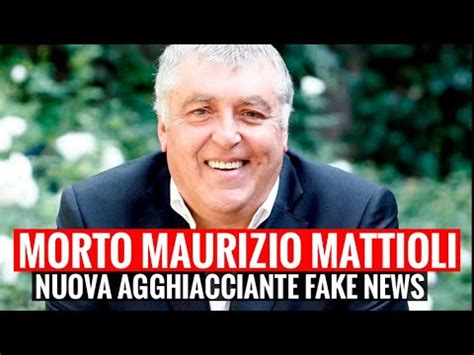 Maurizio Mattioli Dato Per Morto La Nuova Fake News Fa Il Giro Del Web