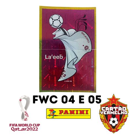 Figurinhas da Copa do Mundo FWC 4 e 5 - MASCOTE COMPLETO | Shopee Brasil