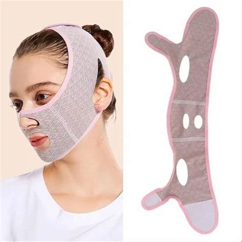 Reusable V Line Mask Double Chin Reducer Strap Face Lifting Belt V