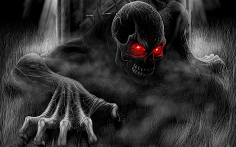 Red And Black Skull Wallpapers Group (72+)