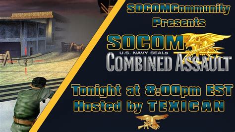 Socom Combined Assault Some Stream I M Not Sure Youtube