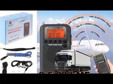 HANRONGDA HRD-737 RADIO - YouTube