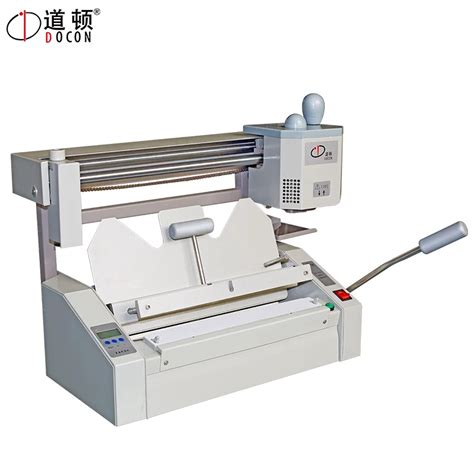 DC 30A Desktop Perfect Binder Glue Book Binder Hot Melt Glue Binding Machine Perfect Binding