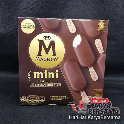 Jual Wall S Ice Cream Magnum Mini Classic S X Ml Shopee Indonesia