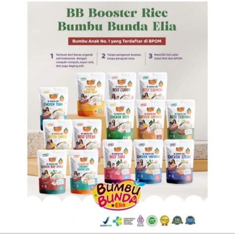 Jual Bumbu Bunda Elia Bb Booster Rice Beras Mpasi Bb Booster Anak