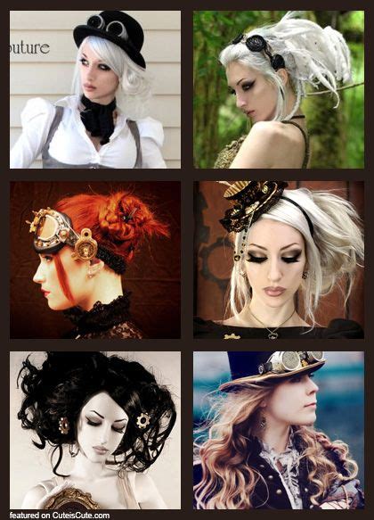 Easy Steampunk Hairstyles