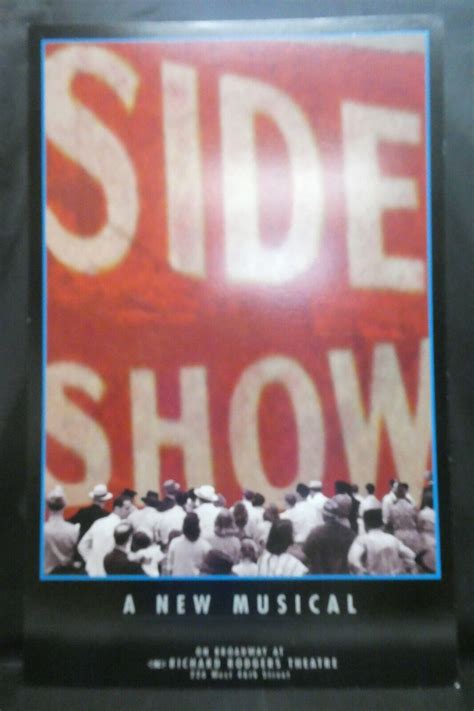 Side Show Broadway Poster