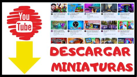 Como Descargar Miniaturas De Youtube 2023 YouTube