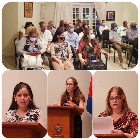 Homenaje Al D A De La Cultura Nacional En La Embajada De Cuba En