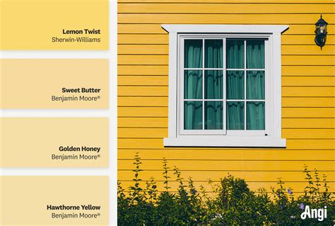 The Best Yellow Exterior Paint Colors