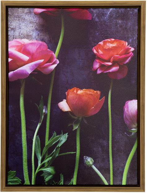 Ranunculus II Wall Art In Multicolor by Yosemite Home Decor | 1StopBedrooms
