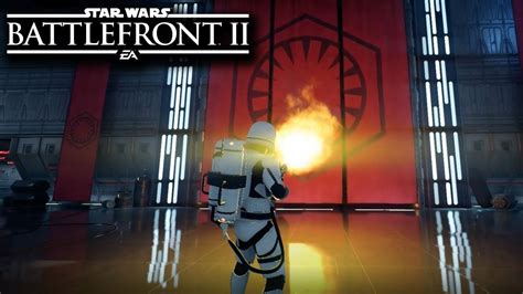 Star Wars Battlefront First Order Flametrooper Gameplay