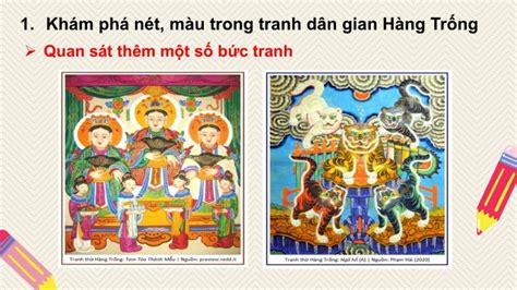 Giáo án điện Tử Mĩ Thuật 7 Chân Trời Bản 1 Bài 14 Nét Màu Trong Tranh