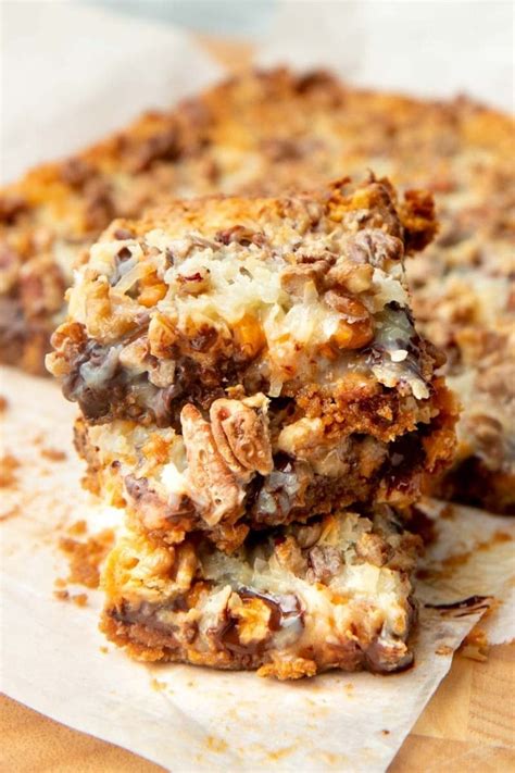 Never Fail Magic Cookie Bars Layer Bars Wholefully