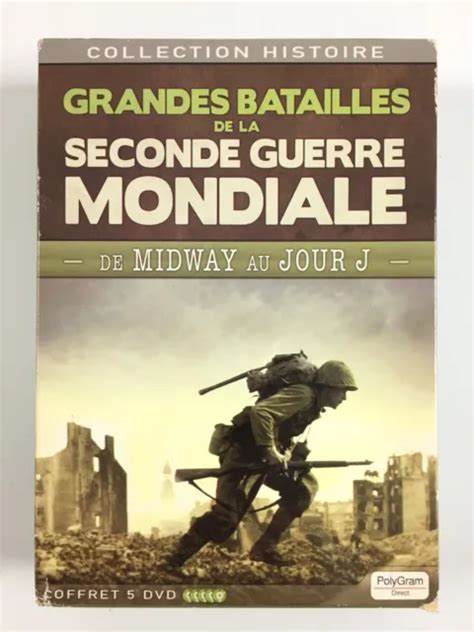 Coffret Dvd Grandes Batailles De La Seconde Guerre Mondiale De Midway